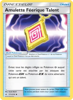 Amulette Féerique Talent — carte 171 de l’extension Alliance Infaillible