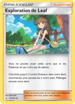 Exploration de Leaf — carte 175 de l’extension Alliance Infaillible