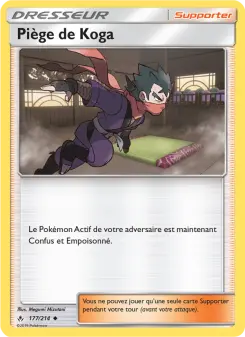 Piège de Koga — carte 177 de l’extension Alliance Infaillible