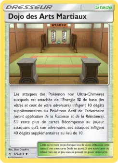Dojo des Arts Martiaux — carte 179 de l’extension Alliance Infaillible
