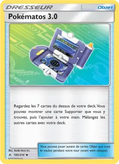 Pokématos 3.0 — carte 182 de l’extension Alliance Infaillible