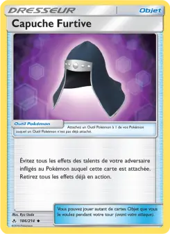 Capuche Furtive — carte 186 de l’extension Alliance Infaillible