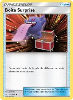 Boîte Surprise — carte 187 de l’extension Alliance Infaillible