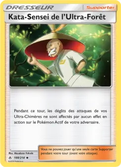 Kata-Sensei de l’Ultra-Forêt — carte 188 de l’extension Alliance Infaillible