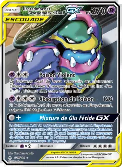 Grotadmorv et Grotadmorv d’Alola GX — carte 197 de l’extension Alliance Infaillible