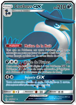 Corboss GX — carte 202 de l’extension Alliance Infaillible