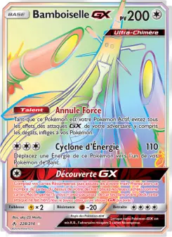 Bamboiselle GX — carte 228 de l’extension Alliance Infaillible