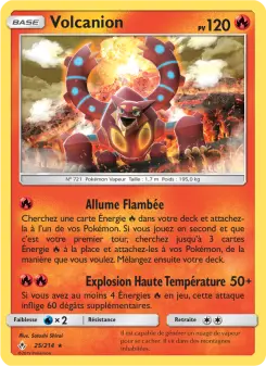 Volcanion — carte 25 de l’extension Alliance Infaillible