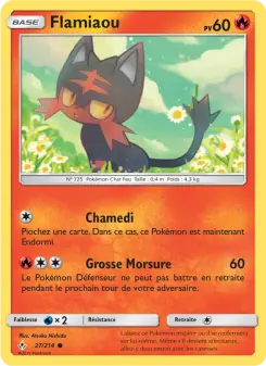 Flamiaou — carte 27 de l’extension Alliance Infaillible