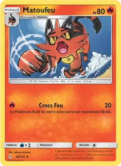 Matoufeu — carte 28 de l’extension Alliance Infaillible