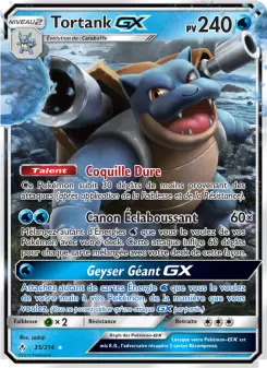 Tortank GX — carte 35 de l’extension Alliance Infaillible