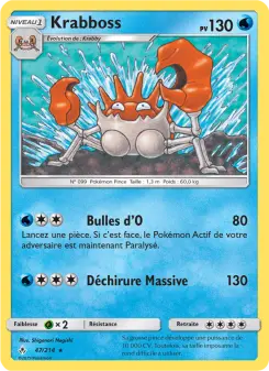 Krabboss — carte 47 de l’extension Alliance Infaillible