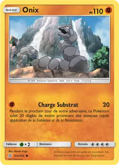 Onix — carte 103 de l’extension Harmonie des Esprits