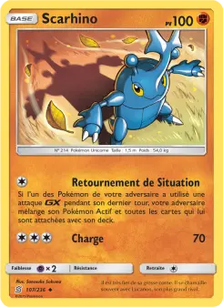 Scarhino — carte 107 de l’extension Harmonie des Esprits