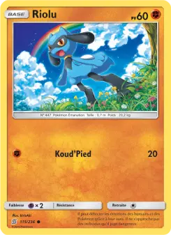 Riolu — carte 115 de l’extension Harmonie des Esprits
