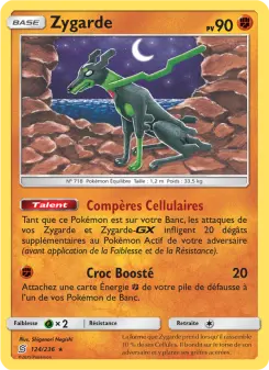 Zygarde — carte 124 de l’extension Harmonie des Esprits