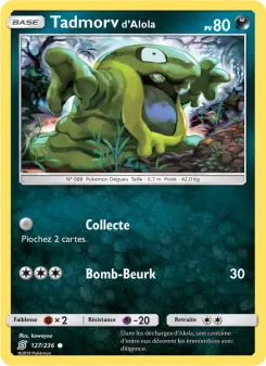 Tadmorv d’Alola — carte 127 de l’extension Harmonie des Esprits