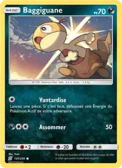 Baggiguane — carte 137 de l’extension Harmonie des Esprits
