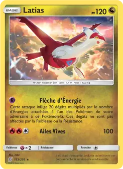 Latias — carte 153 de l’extension Harmonie des Esprits