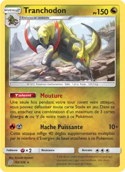 Tranchodon — carte 156 de l’extension Harmonie des Esprits