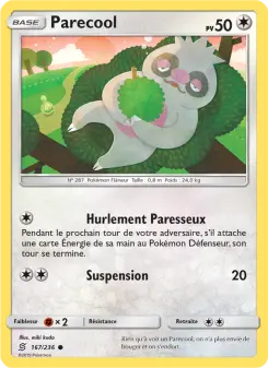 Parecool — carte 167 de l’extension Harmonie des Esprits