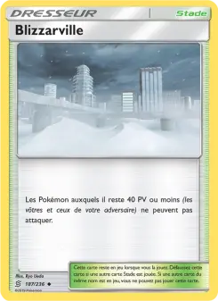 Blizzarville — carte 187 de l’extension Harmonie des Esprits