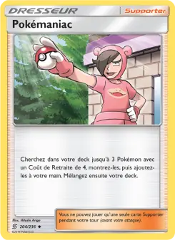 Pokémaniac — carte 204 de l’extension Harmonie des Esprits