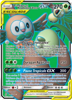 Brindibou et Noadkoko d’Alola GX — carte 214 de l’extension Harmonie des Esprits