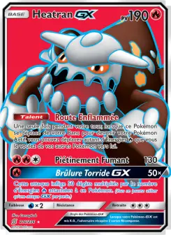 Heatran GX — carte 216 de l’extension Harmonie des Esprits
