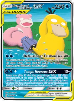 Ramoloss et Psykokwak GX — carte 218 de l’extension Harmonie des Esprits