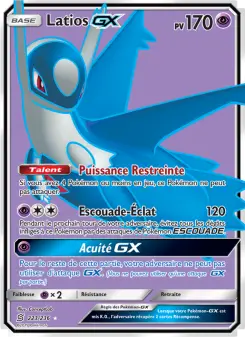 Latios GX — carte 223 de l’extension Harmonie des Esprits