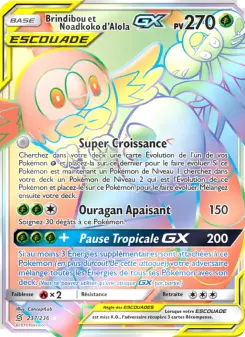 Brindibou et Noadkoko d’Alola GX — carte 237 de l’extension Harmonie des Esprits