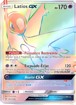 Latios GX — carte 243 de l’extension Harmonie des Esprits