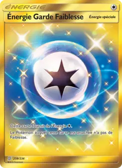 Énergie Garde Faiblesse — carte 258 de l’extension Harmonie des Esprits