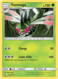 Yanmega — carte 3 de l’extension Harmonie des Esprits