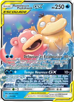 Ramoloss et Psykokwak GX — carte 35 de l’extension Harmonie des Esprits
