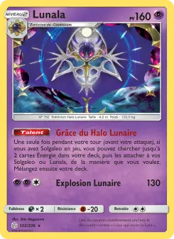 Lunala — carte 102 de l’extension Éclipse Cosmique