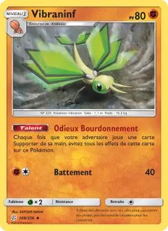 Vibraninf — carte 109 de l’extension Éclipse Cosmique