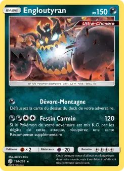 Engloutyran — carte 136 de l’extension Éclipse Cosmique