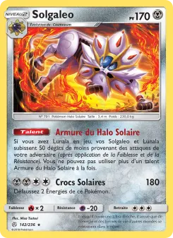 Solgaleo — carte 142 de l’extension Éclipse Cosmique