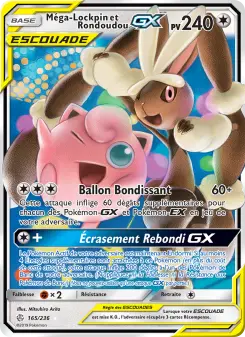 Méga-Lockpin et Rondoudou GX — carte 165 de l’extension Éclipse Cosmique