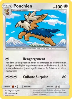 Ponchien — carte 175 de l’extension Éclipse Cosmique