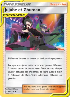 Jujube et Zhuman — carte 186 de l’extension Éclipse Cosmique