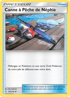 Canne à Pêche de Néphie — carte 195 de l’extension Éclipse Cosmique