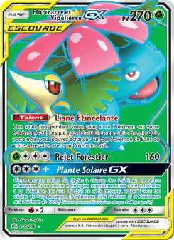 Florizarre et Vipélierre GX — carte 210 de l’extension Éclipse Cosmique