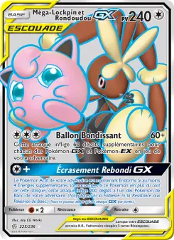 Méga-Lockpin et Rondoudou GX — carte 225 de l’extension Éclipse Cosmique