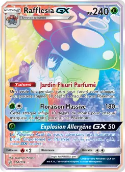 Rafflesia GX — carte 250 de l’extension Éclipse Cosmique