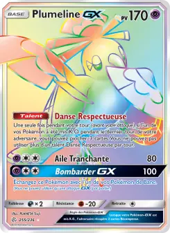 Plumeline GX — carte 255 de l’extension Éclipse Cosmique