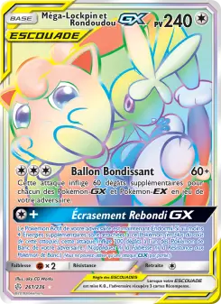 Méga-Lockpin et Rondoudou GX — carte 261 de l’extension Éclipse Cosmique