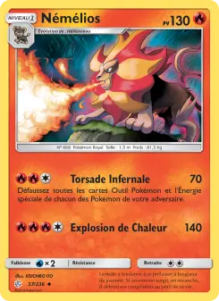 Némélios — carte 37 de l’extension Éclipse Cosmique